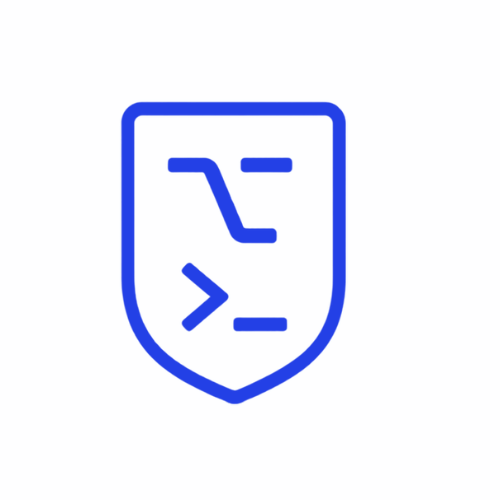 PM Codex shield — blue